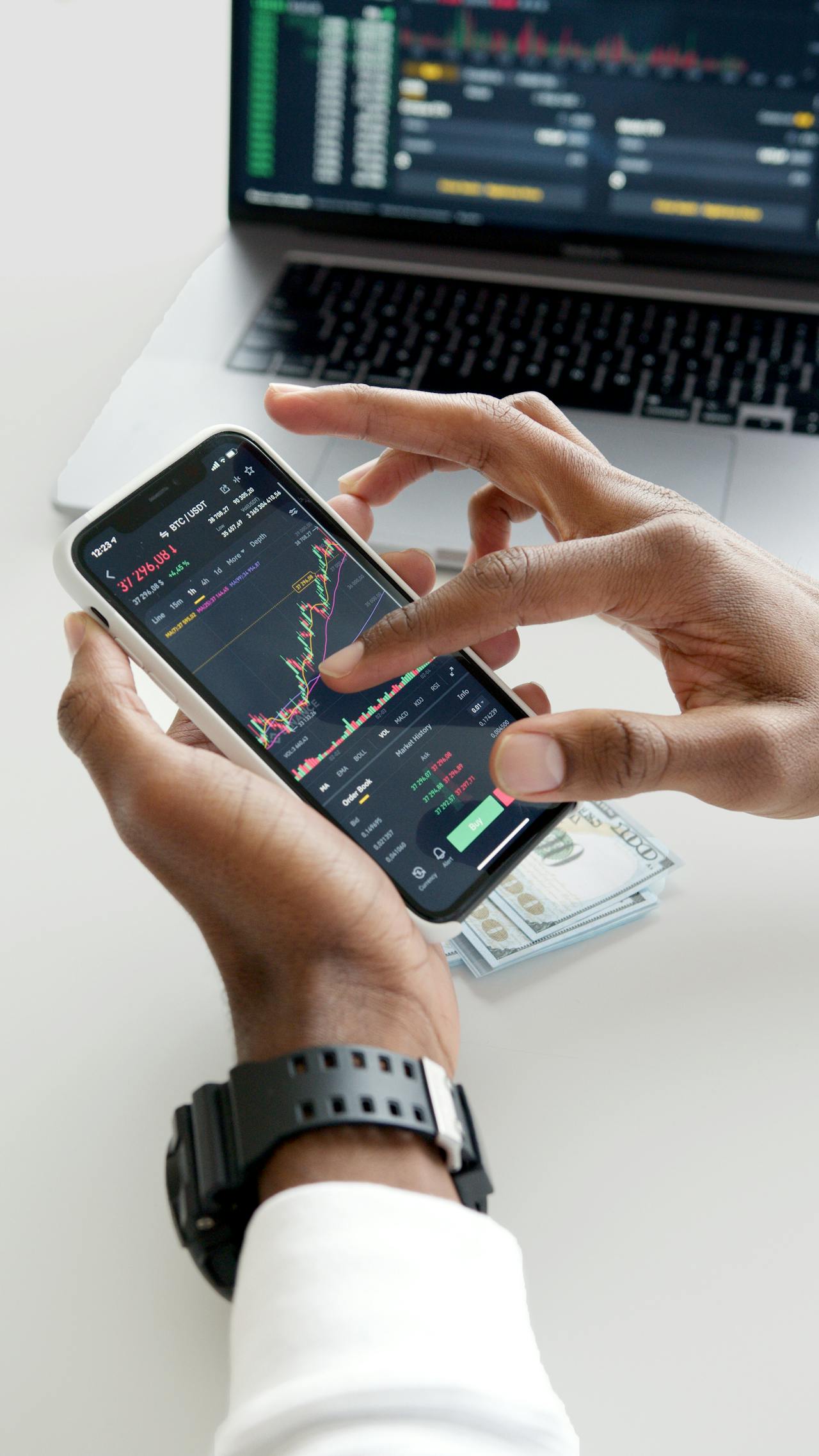 bitcoin op smartphone